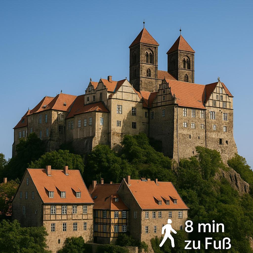 Apartament Harzer Fachwerkstube Quedlinburg Zewnętrze zdjęcie